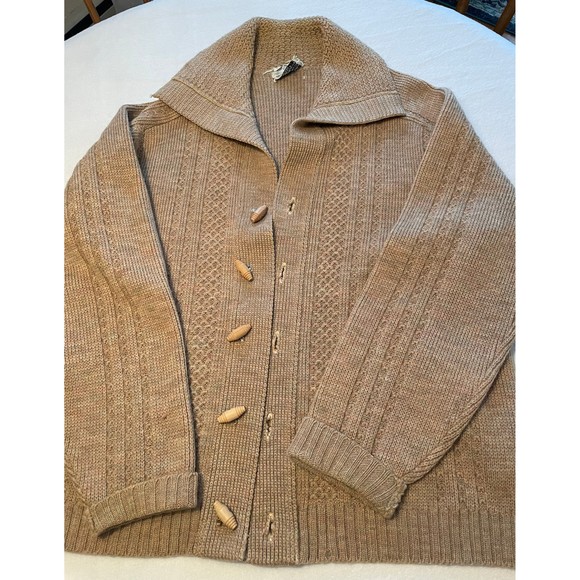 Vintage Tundra of Canada Cardigan Sweater size L - Picture 1 of 6